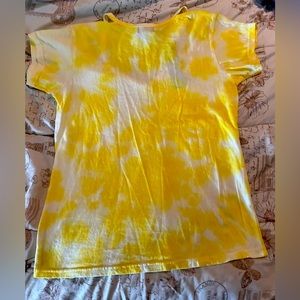 Yellow TieDye Ladies Top